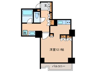 文京ｸﾞﾘｰﾝｺｰﾄﾋﾞｭｰﾀﾜｰ本駒込B棟の物件間取画像